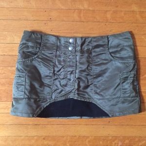 Lip Service Flight Simulator Goth Industrial Skirt